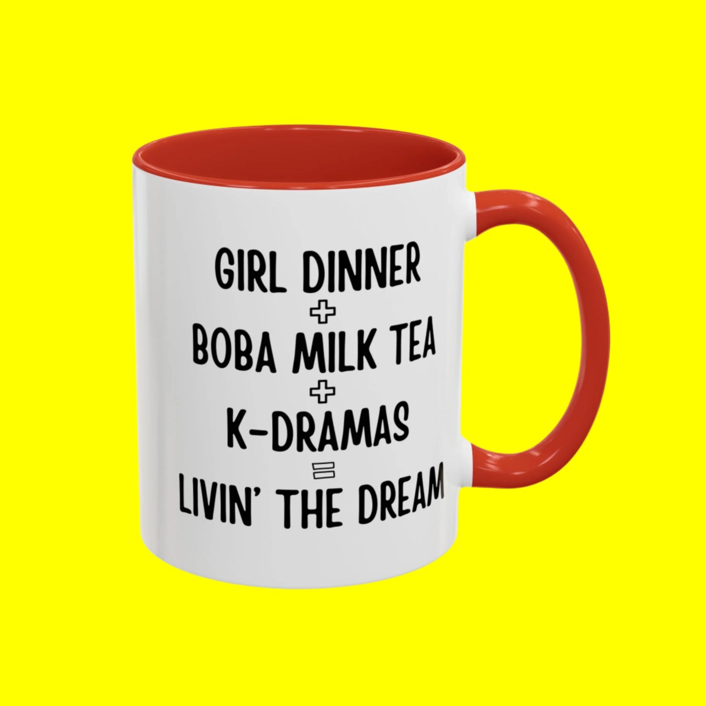 Live The Dream Any Way You Want Mug - In White