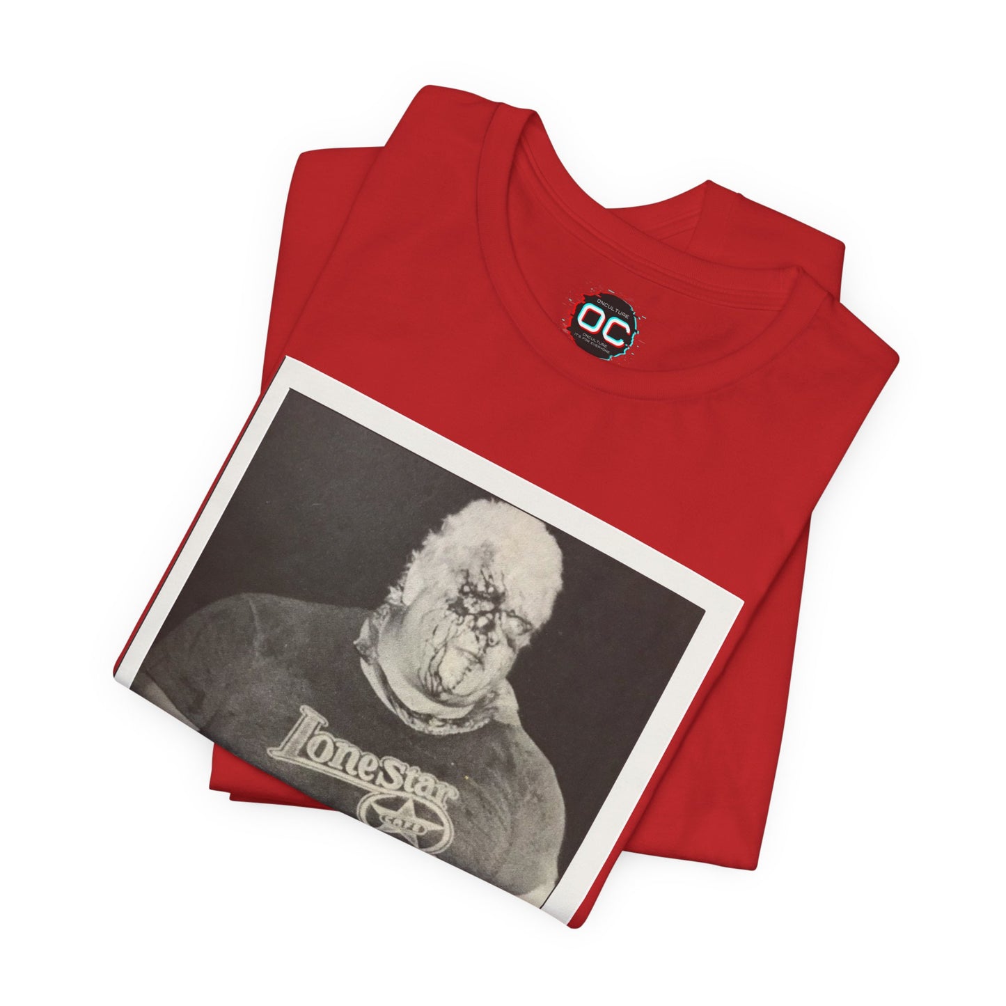 Rhodes vs Graham in 1978 at MSG Tee | Vintage Pro Wrestling Polaroid Tribute T-Shirt