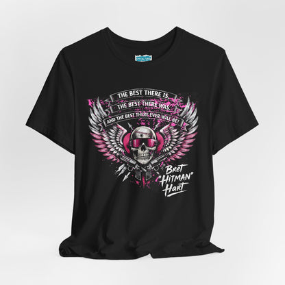 Legendary Skull & Wings Tee – Pro Wrestling Legend Tribute T-Shirt