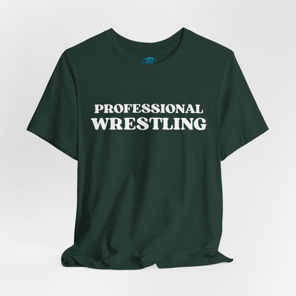 Professional Wrestling T-Shirt — Bold Retro Sports Tee