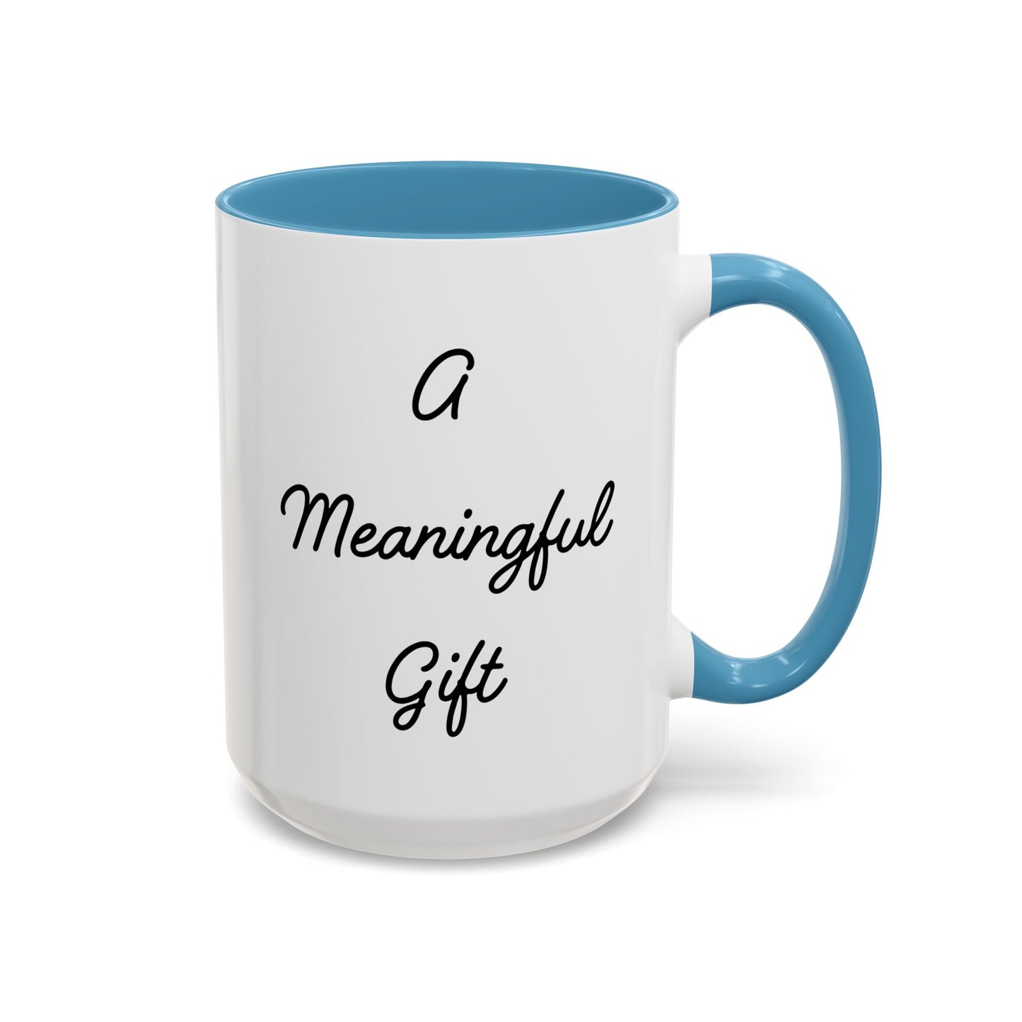 A Meaningful Gift Mug, For Those That Care, But Not That Much - In White