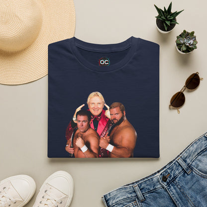Old School Brain Busters Tee - Arn, Tully, & Bobby Wrestling Shirt by OnCulture