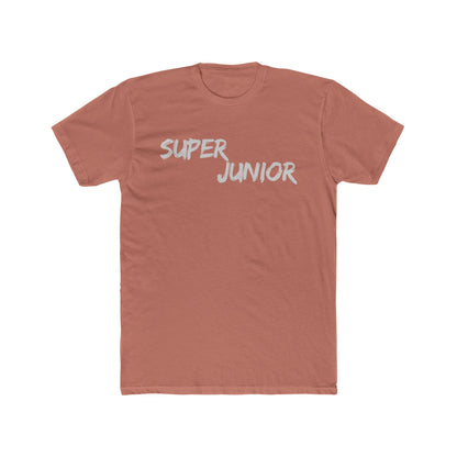 Super Junior Tribute T-Shirt – K-Pop Legends Paint Splatter Logo Tee | Silver Fan Design