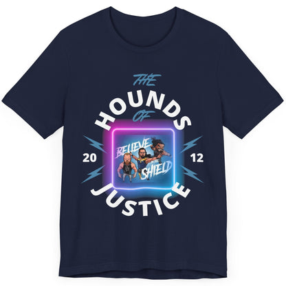 The Hounds of Justice 2012 Tee | Animated Roman, Seth, & Dean Design for The SHIELD Stans