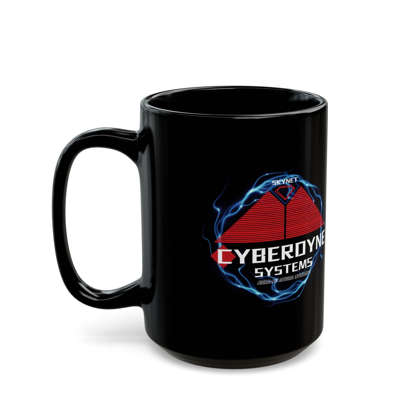 Cyberdyne Systems Logo - Terminator Skynet Mug, Sci-Fi Movie Design