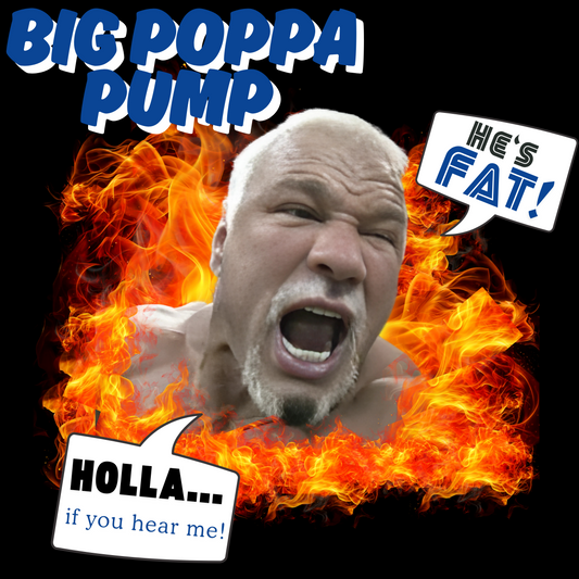 "HE'S FAT! HOLLA IF YOU HEAR ME!" Scott Steiner T-Shirt – The Greatest Math Lesson in Wrestling History!
