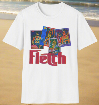Fletch Lakers Basketball T-Shirt - Vintage Movie Homage Tee | 14 Colors | Chevy Chase Inspired