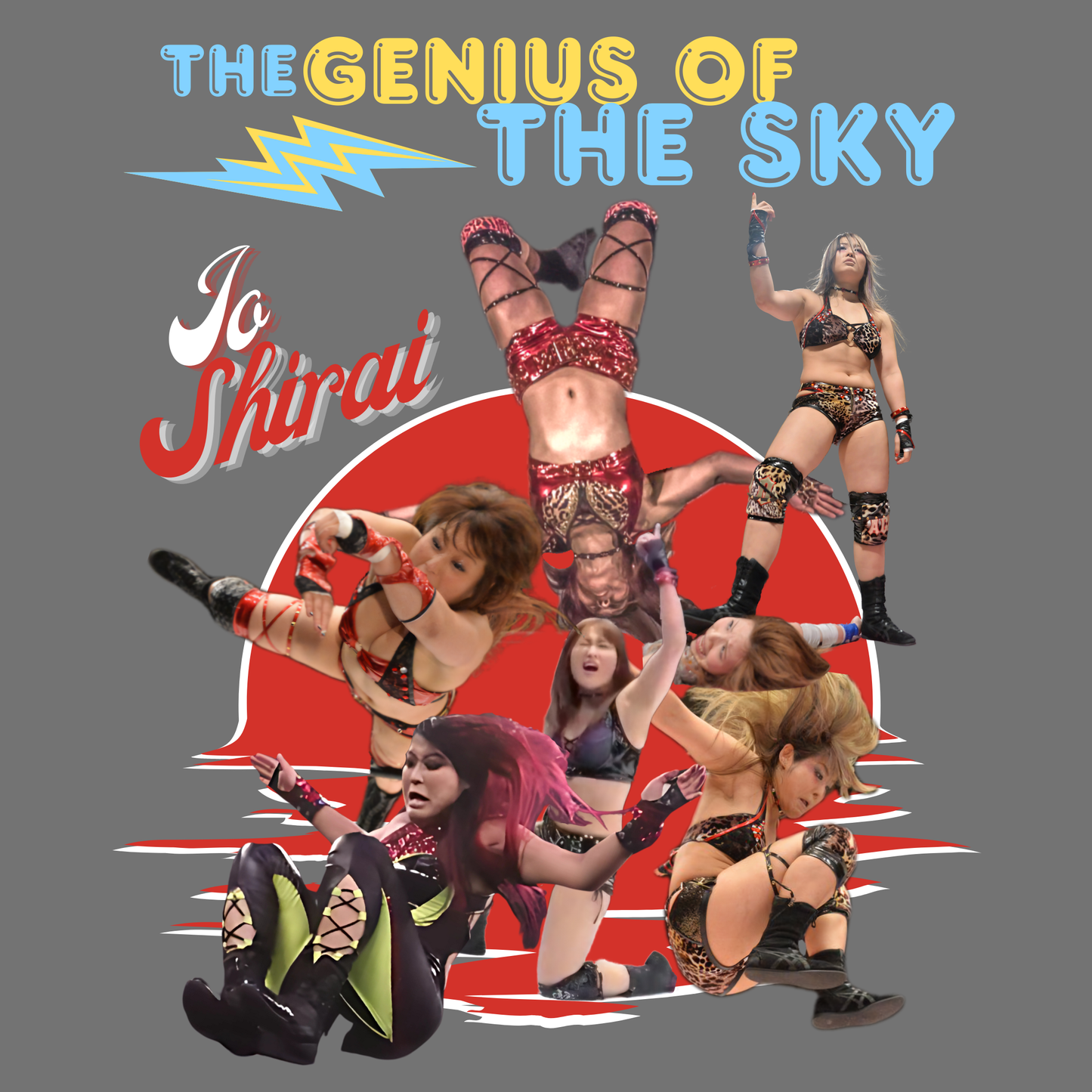 "Genius of the Sky" Io Shirai T-Shirt – A Stardom Legend Soars Again!