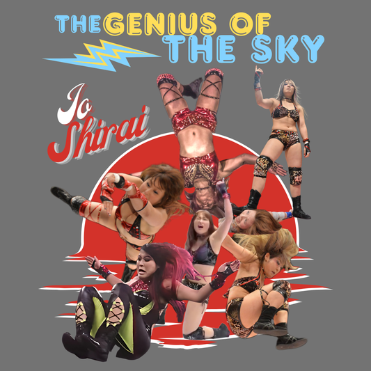 "Genius of the Sky" Io Shirai T-Shirt – A Stardom Legend Soars Again!