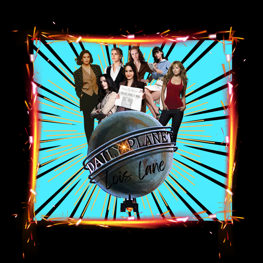 Lois Lane Tribute Tee – Daily Planet Globe Edition T-Shirt