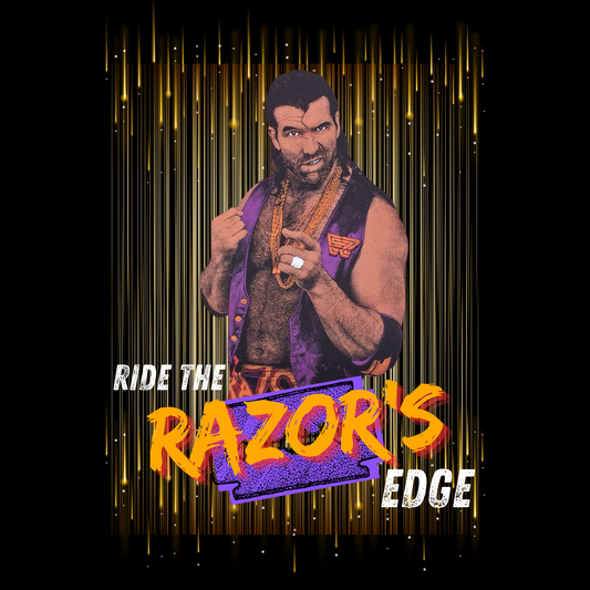 Ride the Razor’s Edge Tee – Razor Ramon Tribute Shirt