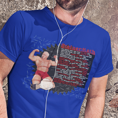"Steiner Math" Scott Steiner T-Shirt – Because 141 2/3% of Normal Shirts Suck!