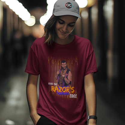 Ride the Razor’s Edge Tee – Razor Ramon Tribute Shirt