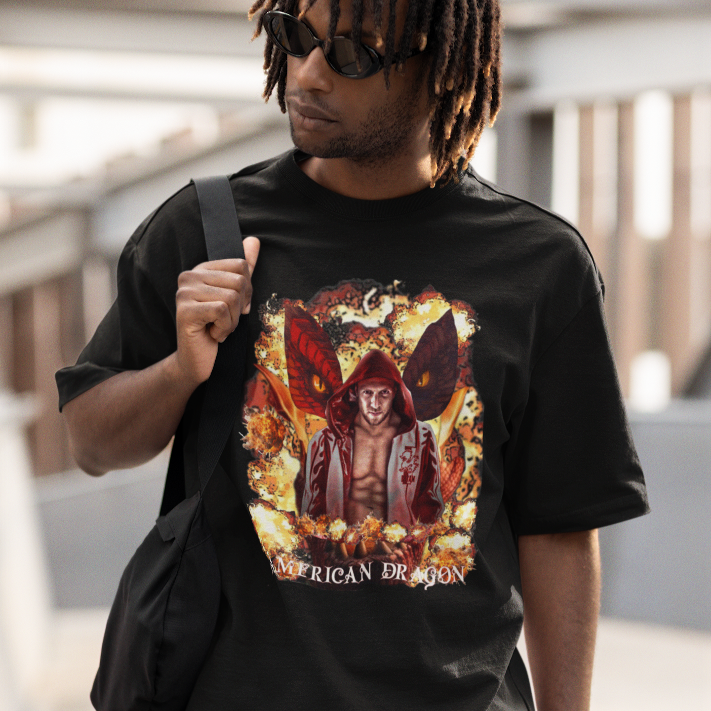 American Dragon Tee – Bryan Danielson Tribute Shirt