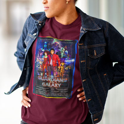 "Guardians of the Radical 80s" Mashup T-Shirt – When Marvel Meets Retro Royalty!