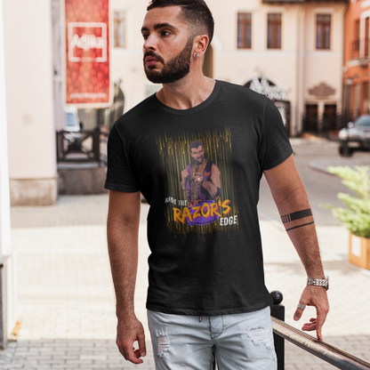 Ride the Razor’s Edge Tee – Razor Ramon Tribute Shirt